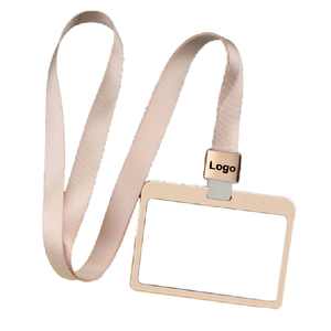 Durable <b>ID</b> Badge Holder with Lanyard Work Office Card Holder Waterproof Name <b>Tag</b> Conference Exhibition Neck Strap - Product Image 1