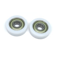 Rodillo de Plástico Silencioso BS69618-7 para Ventana Corredera 6x18x7mm