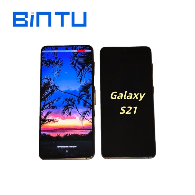 BINTU Mobile Phone Lcd Factory Wholesale Original Oled Touch for Galaxy Samsung S21 S20 S21+ 5g display Phone Screen Replacement