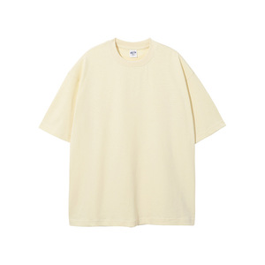 Camisetas de hombre de moda extragrandes de punto estampado de 280 g/m² de secado rápido y antiarrugas con hombros caídos, personalizadas y de envío rápido - Product Image 2