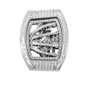 New Hot-Selling Luxury Tourbillon Mechanical <b>Watch</b> with Full Diamond Design - Product Image 1