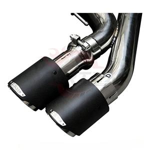 Ensemble d'échappement Catback à valves en acier inoxydable poli miroir Vortex, sorties quadruples, haute performance, soudé TIG pour X3M X4M F97 - Product Image 6