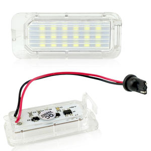 ตัวตกแต่งใหม่ <span class=keywords><strong>MK2</strong></span> Fiesta MK3 Mondeo MK6 <span class=keywords><strong>S</strong></span>-Max MK4โคมไฟป้ายทะเบียน LED แบบใหม่สำหรับ Ford <span class=keywords><strong>Focus</strong></span> MK1 Hatchback - Product Image 1