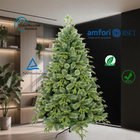 Arbre de Noël UMIND Mélange de matériaux d'aiguilles de pin PE PVC de luxe de haute qualité pour la décoration intérieure et extérieure