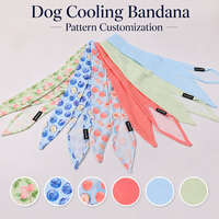 Okeypets – Nouveautés : Bandana Rafraîchissant Doux pour Chien, Écharpe Glacée Personnalisable pour l'Été (Vente en Gros)