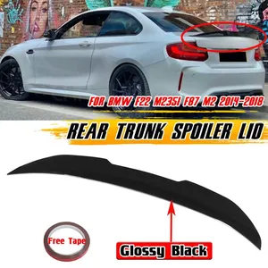 สปอยเลอร์หลังรถยนต์ทรง ABS PSM สำหรับ BMW F22 M235i F87 M2 ปี 2014-2018 สปอยเลอร์หลังคา - Product Image 1