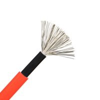 Rot Schwarz H1z2z2-k 2-adriges Stromkabel Solar draht 4 mm2 6 mm2 10 mm2 25 mm2 Twin Core Solar Pv-Kabel