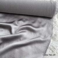 Tissu en crêpe de soie de mûrier 100% soie 20MM, satin perlé, brocart pour vêtements, robe de mariée, jupe