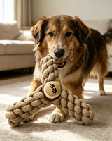 Juguetes Masticables para Mascotas - Material de Algodón, Estilo Popular, Uso Diario