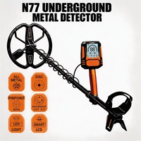 Detector de Metales Profesional con Alerta de Vibración y Sonido para la Prospección de Oro