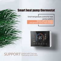 Thermostat numérique intelligent Becasmart BHP-8000, contrôleur sans fil pour pompe à chaleur, Termostato pour systèmes de chauffage au sol et pièces détachées