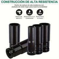 Jeu de douilles de 20 pièces (8-32 mm) avec embout de 1/2 pouce pour l'entretien automobile, les réparations, les projets de bricolage et les outils de quincaillerie domestique