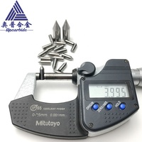 Vente chaude 4*12mm 60 degrés aiguilles en carbure carbure tige de polissage solide en carbure de tungstène pour graver OEM personnalisable