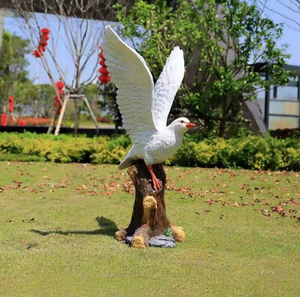 Moldes de Silicona y Fibra de Vidrio Duraderos <span class=keywords><strong>para</strong></span> Esculturas de Animales Grandes, como Águilas, en Resina y Concreto, <span class=keywords><strong>para</strong></span> Jardín o Parque - Product Image 2