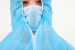 Batas de Aislamiento Impermeables de Polipropileno, Ropa de Alta Calidad Antiestática para Uso en Laboratorio - Product Image 5