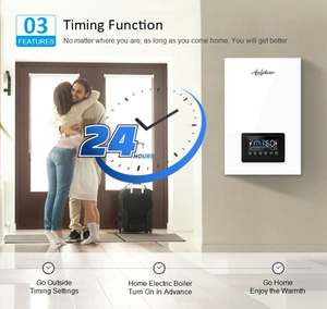 Caldera eléctrica de 20kw de alta calidad para uso doméstico y hotelero, ahorro de energía, WiFi controlado, 380V, operación en inglés montada en la pared - Product Image 4