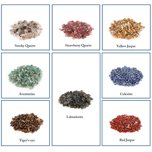 Cristalli di roccia di ametista di quarzo lucidato naturale pietre curative ghiaia caduti pietra trucioli per la guarigione - Product Image 5