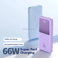 Dernier modèle 22,5W Type C Sortie Super Charge Rapide Powerbank 20000mah Affichage numérique Capacité réelle 20000mah Pd Power Bank
