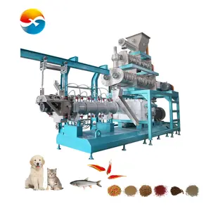 High-End teknoloji imalat balık tavuk kanatlı hayvan yemi pelet üretme makinesi
