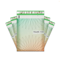 Enveloppe de courrier en plastique imprimé de logo personnalisé 100% poly emballage de vêtements enveloppe écologique sacs de courrier pour vêtement