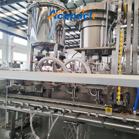 Machine d'emballage automatique à grande vitesse pour sachets préformés à bec verseur, pour jus liquide, purée, sachets debout, remplissage de jus de fruits, emballage de sachets