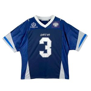Camisetas de fútbol vintage de malla para hombre, estilo streetwear, con sublimación de collage australiano, uniforme de lacrosse. - Product Image 2