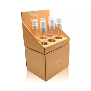 Caja de Exhibición Plegable de Cartón Ecológica Impresa Personalizada para Bálsamo Labial, Desinfectante de Manos, Botellas de Venta al por Menor, Envío a Domicilio - Product Image 3