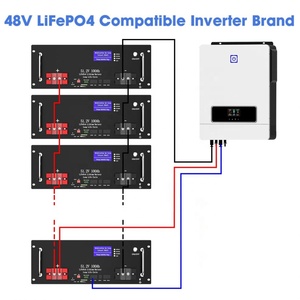 Batería de Iones de Litio para Scooter, 51.2V 100Ah, Caja de Batería Apilable, IP65, Híbrida, Comunicación CAN - Product Image 4
