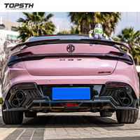 Kit carrosserie pour MG7 2023+ avec lèvre arrière ABS interchangeable et échappement modifié, pare-chocs de voiture pour une aérodynamique améliorée et un look agressif