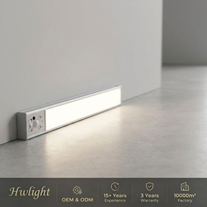 Luce Notturna Magnetica <span class=keywords><strong>Intelligente</strong></span> con Sensore di Movimento PIR, Ricarica Remota Type-C, Lampada Protettiva per gli Occhi per Scale, Armadi e Camere da Letto - Product Image 1