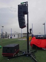 Manivela de elevación resistente para torre de elevación de matriz de revestimiento de altavoz