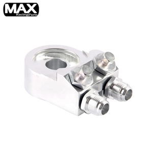 Universal Auto Parts Adjustable Aluminum Engine Oil Pressure <strong>Filter</strong> Temp <strong>Relocation</strong> Senor Adapter Oil Sandwich Plate Adaptor - Product Image 6