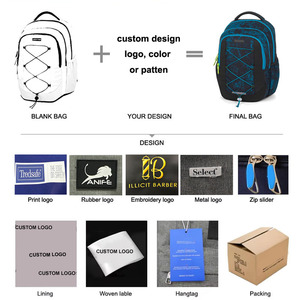 Zaino classico zaino impermeabile sublimazione zaino per studenti per donne e ragazze uso quotidiano con tasca per Laptop - Product Image 5