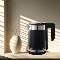 Appareils de cuisine ménagers chaudière bouilloire électrique 1.8L bouilloire à eau chaude en acier inoxydable