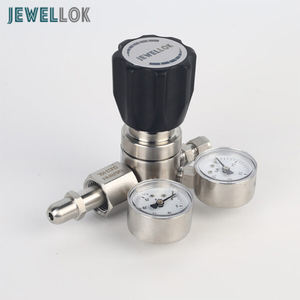 Jewellok elevata purezza <span class=keywords><strong>300bar</strong></span> SS316L bombola Gas monostadio regolatore di pressione 3/4 "NPT porte per laboratorio di Gas - Product Image 3