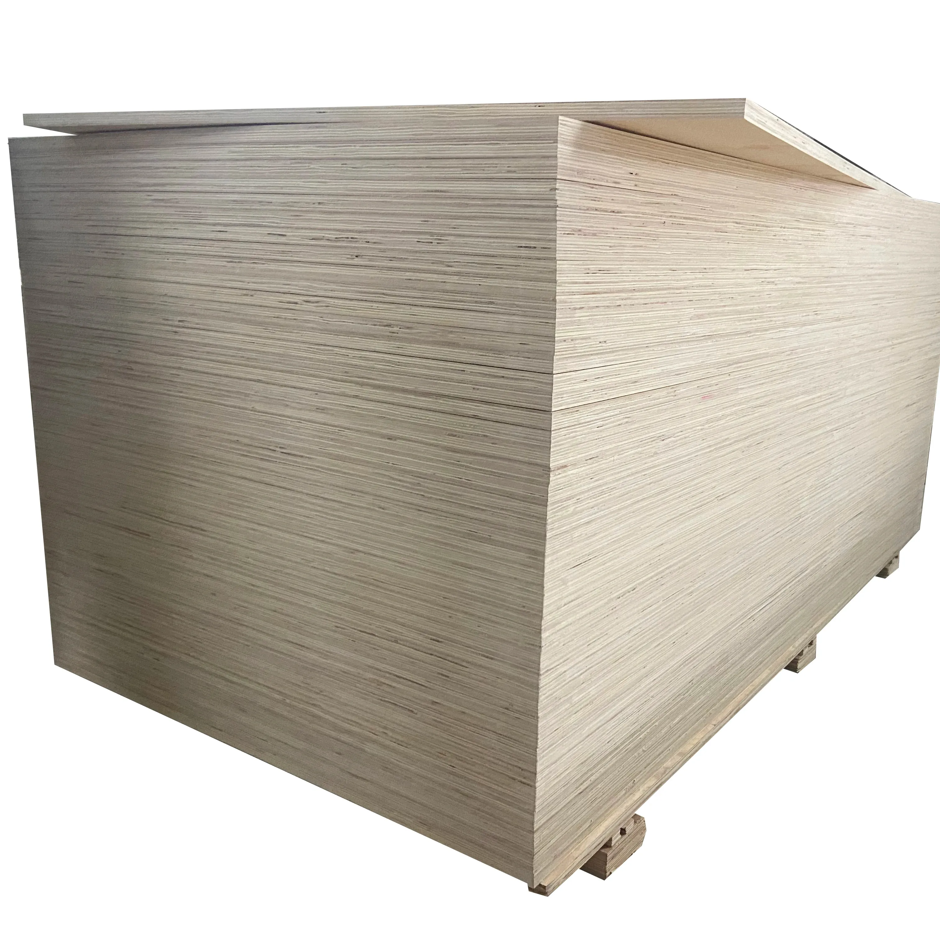 Popler/birch/pinus kayu lapis diproduksi dari pabrik profesional di Cina