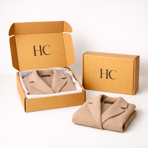 Boîte d'expédition en carton ondulé pour vêtements, boîte d'expédition auto-scellante en B flute, logo personnalisé, vente en gros - Product Image 2