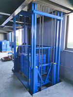 Plateforme élévatrice verticale murale électrique pour entrepôt, élévateur de marchandises, 6m, 8m, 10m, à un étage