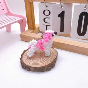 Wholesale Birthday Souvenir Shoulder Bag Charm Promotion Gifts Cute Animal <b>Keyrings</b> Plastic Acrylic Cartoon Dog Keychains - Product Image 6