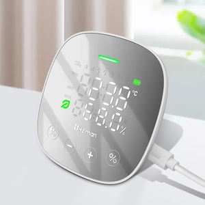 Heiman <span class=keywords><strong>Co2</strong></span> capteur Tuya capteur de température moniteur de qualité de l'air détecteur de gaz dioxyde de carbone pour bureau à domicile - Product Image 3