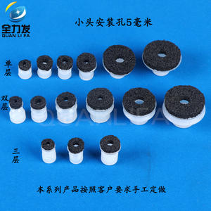 Ventouses à éponge à tête petite, entièrement utilisées pour les applications industrielles nécessitant des surfaces rugueuses et irrégulières, bras robotique - Product Image 4