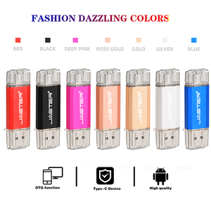 Para JASTER 2-en-1 USB3.0 OTG Flash Drive 128GB 64GB 32GB <span class=keywords><strong>16GB</strong></span> USB Tipo-c <span class=keywords><strong>Pendrive</strong></span> con material plástico <span class=keywords><strong>Precio</strong></span> nuevo y barato - Product Image 6