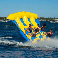Sports nautiques Bateau banane Poisson volant gonflable Tube remorquable/Bateau de promenade Flyfish