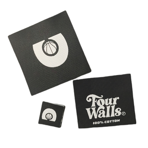 Nhà Sản Xuất Bán Hàng Trực Tiếp Giảm Giá Mật Độ Cao Giặt Mitre Gấp Dệt Nhãn Tùy Chỉnh Nhiệt Báo Chí Quần Áo Nhãn Thẻ - Product Image 1