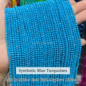 Wholesale 2 3 4MM Natural Faceted Tiny Gemstones Loose Beads Agates Crystal ForJewelry Making Beadwork DIY Bracelet Necklace
