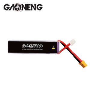 แบตเตอรี่ลิโพ GNB GAONENG 850MAH 7.6V HV 2S 60C 120C XT30 สำหรับโดรน FPV ระยะไกล แบบยาว แรงดันสูง - Product Image 4