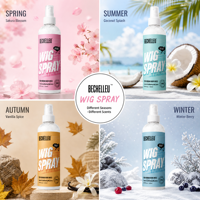 Spray Capilar Herbal OEM Sin Enjuague para Pelucas y Cabello Humano - Nutrición, Reparación y Anti-Frizz, Sin Fijación, Kit de Cuidado para Pelucas, Marca Privada