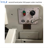 Guillotina de Papel Computarizada Polar 920 Usada de Alta Calidad, 380V, Alta Velocidad 60m/min, Alta Precisión, Segunda Mano