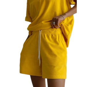 Set di magliette <span class=keywords><strong>e</strong></span> <span class=keywords><strong>pantaloncini</strong></span> da <span class=keywords><strong>donna</strong></span> per magliette <span class=keywords><strong>e</strong></span> <span class=keywords><strong>pantaloncini</strong></span> 2 pezzi set di polo oversize t-shirt <span class=keywords><strong>e</strong></span> <span class=keywords><strong>pantaloncini</strong></span> - Product Image 5