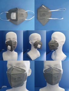 Masker Respirator Partikulat PM2.5 KN95 Sekali Pakai dengan Tali Telinga Model LK-KN02 5 Lapisan Klip Hidung yang Dapat Disesuaikan Nyaman Dipakai - Product Image 2